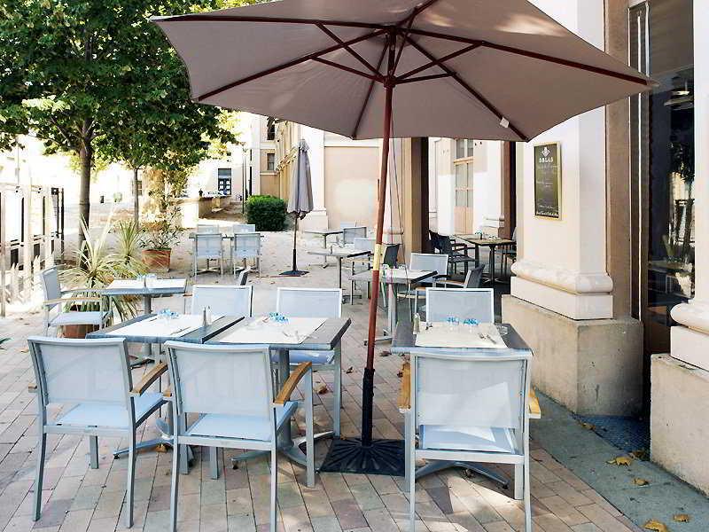 Appart Hotel Odalys City Aix En Provence L'Atrium Aix-en-Provence Restaurant foto