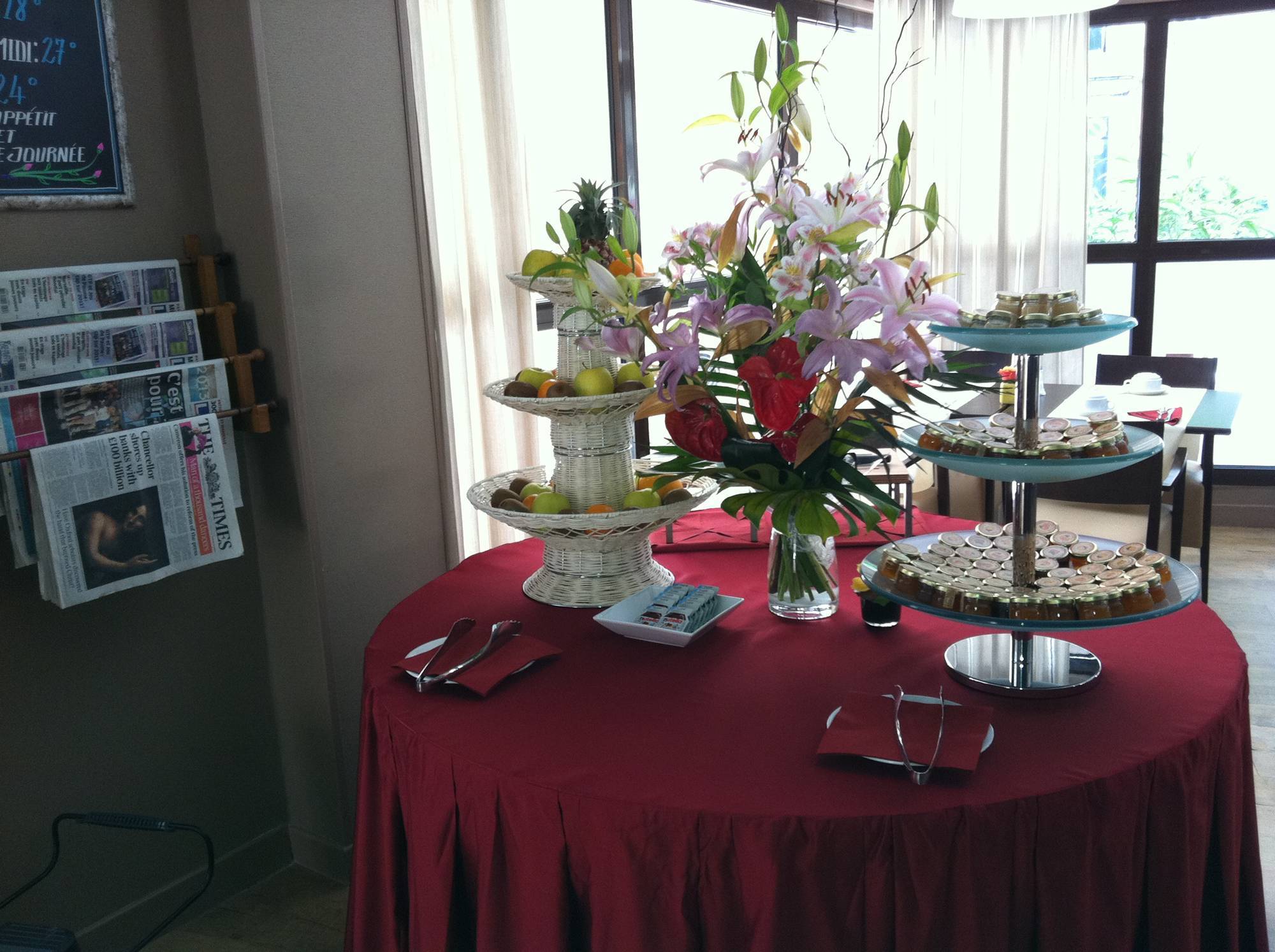 Appart Hotel Odalys City Aix En Provence L'Atrium Aix-en-Provence Restaurant foto